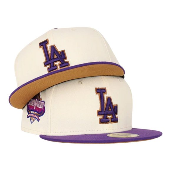 New Era Los Angeles Dodgers 59FIFTY Fitted Hat 40th Anniversary Side Patch - Picture 1 of 11